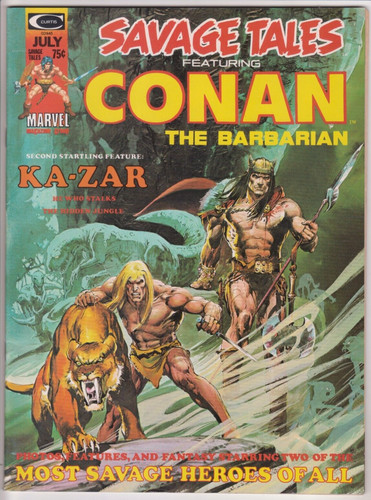Savage tales marvel comics - marvel,