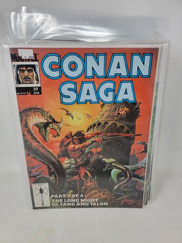 Conan saga 1990 marvel - #39, 9.2